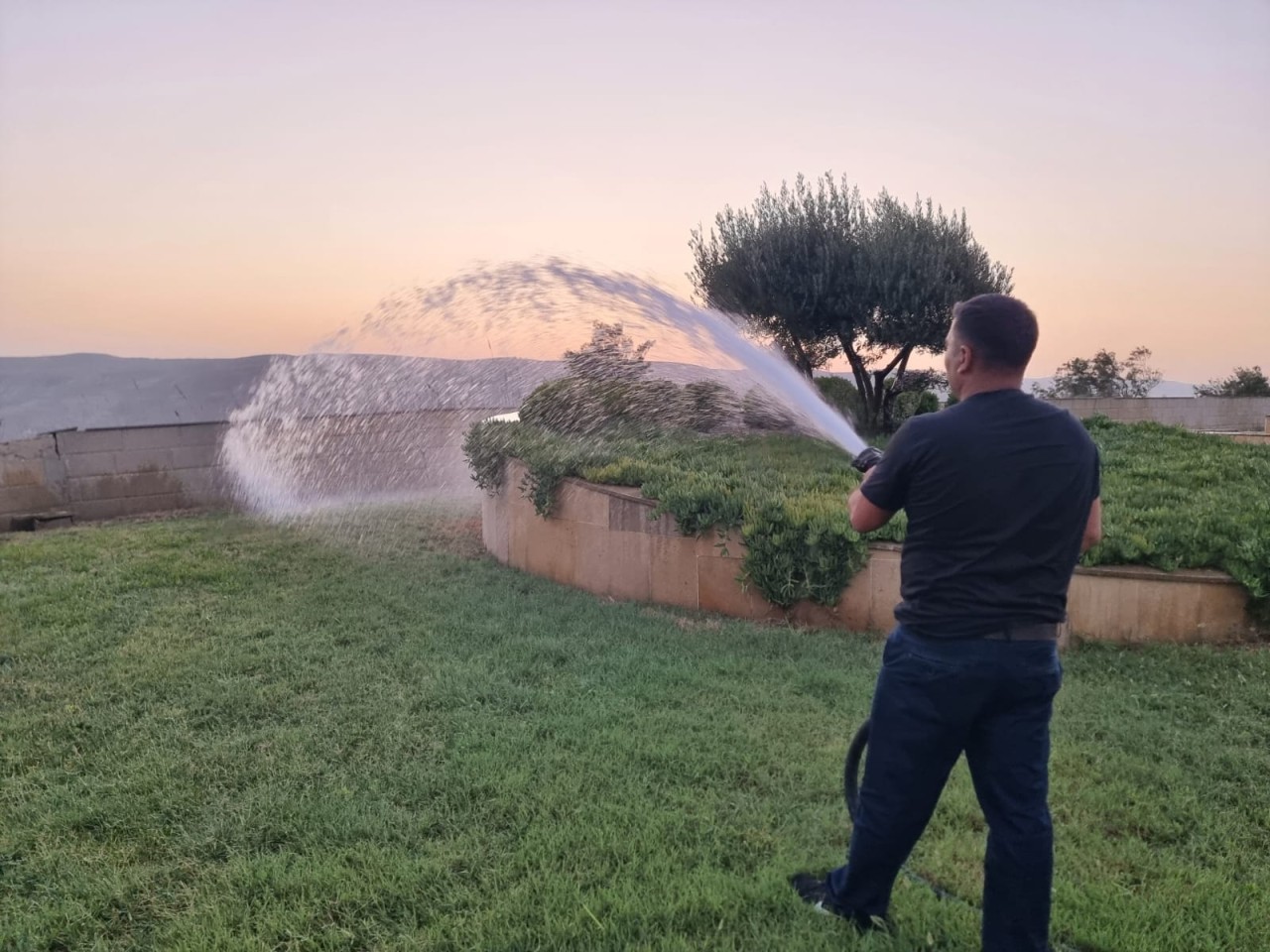 Qaradağda infrastruktur yenilənir - FOTOLAR